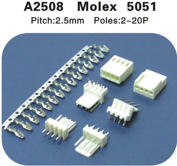 Molex 5051連接器  A2508